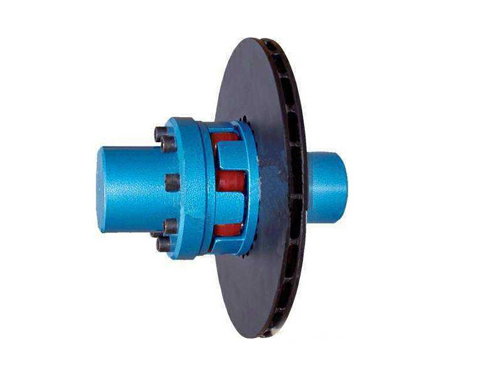 LXP with brake disc type star elastic coupling
