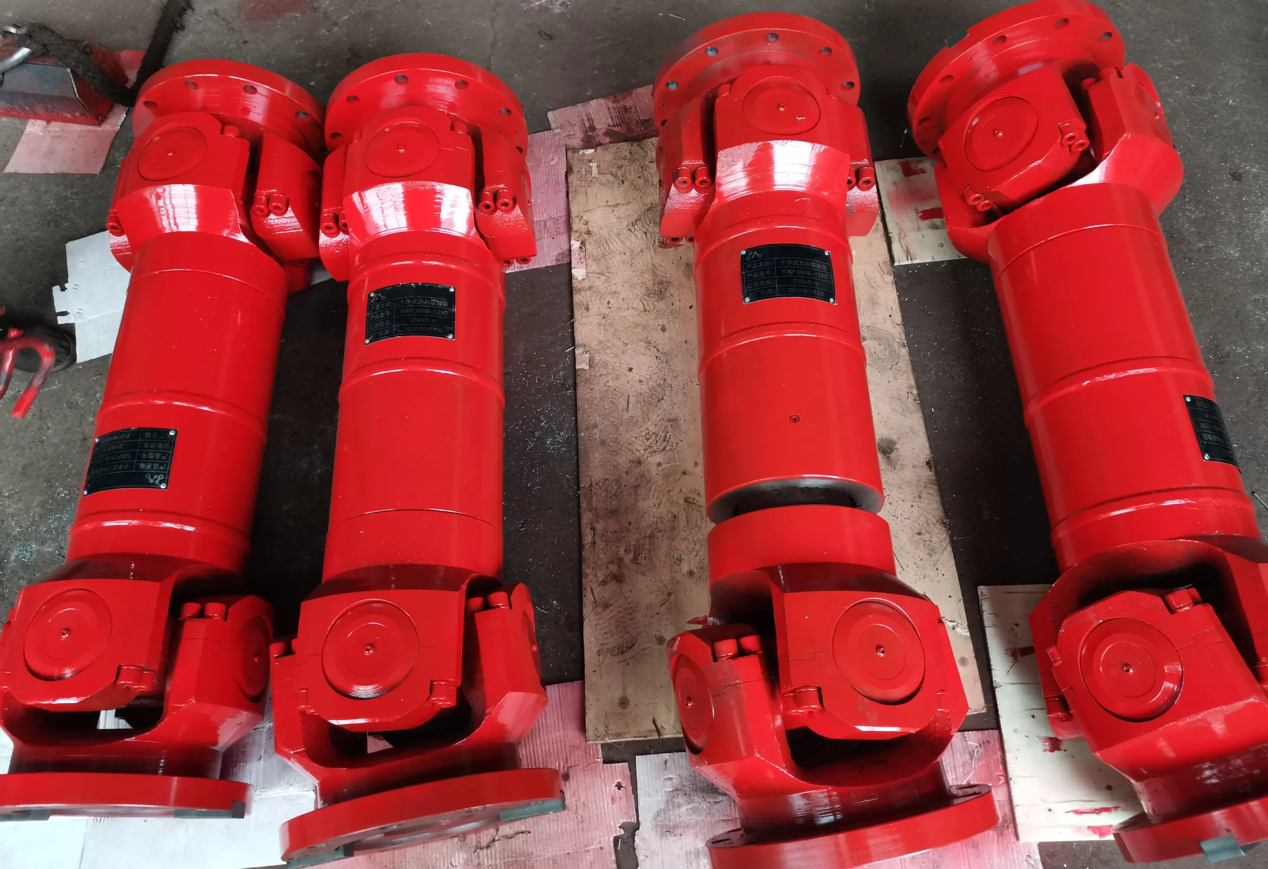 SWP-E double-flange universal joint long flex coupling agricultural construction